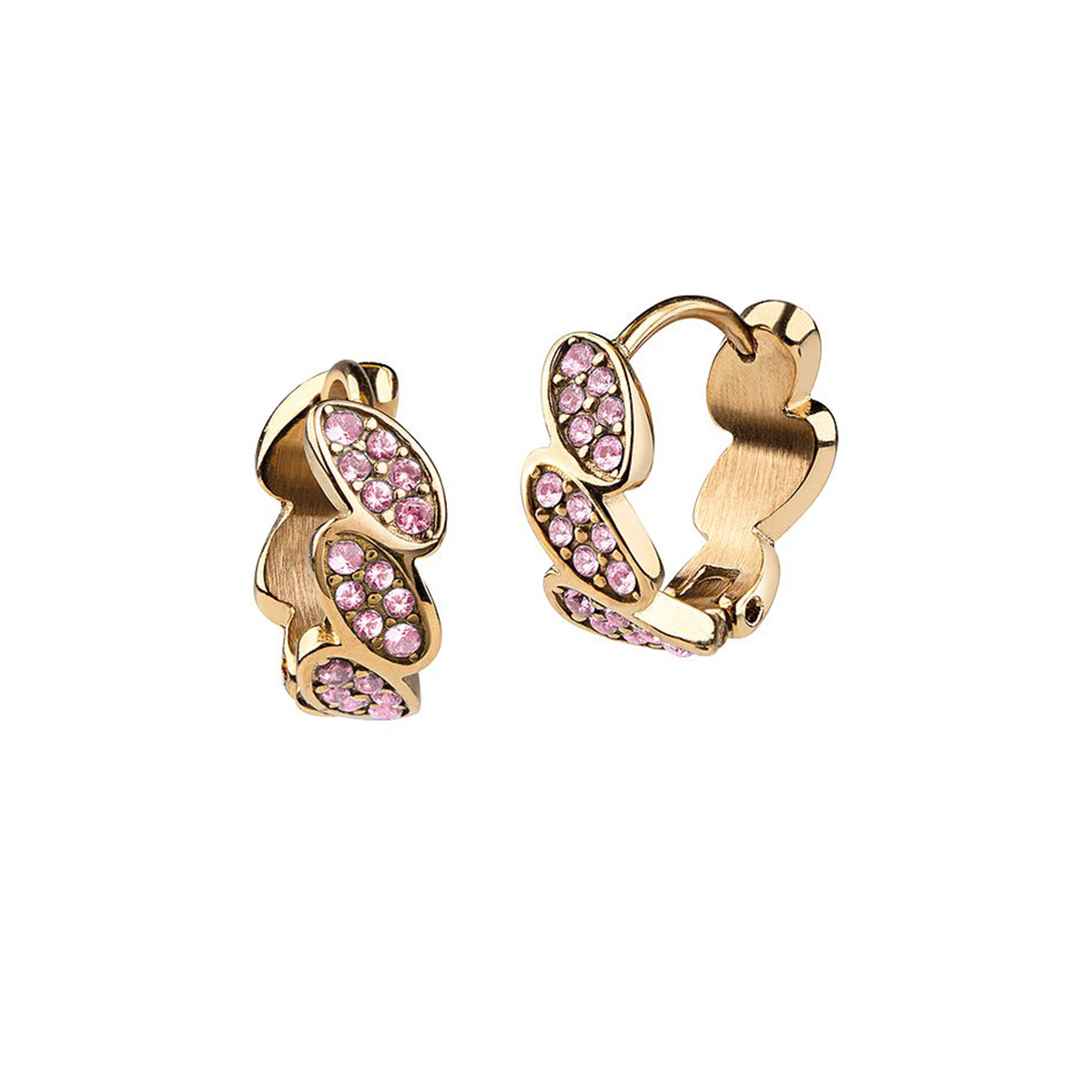 BOUCLES D'OREILLES GUESS FEMME SIMPLE ACIER
